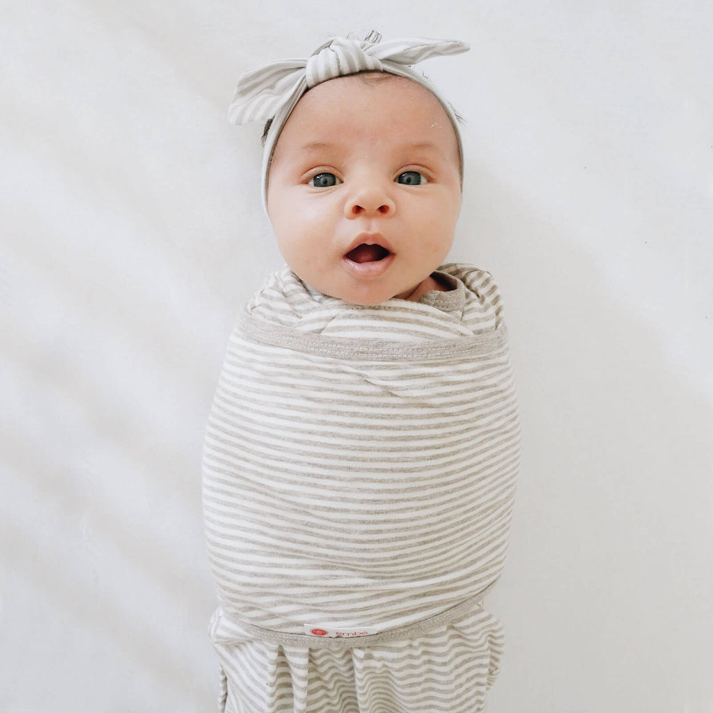 Headband and Long Sleeve Swaddle Sack Bundle