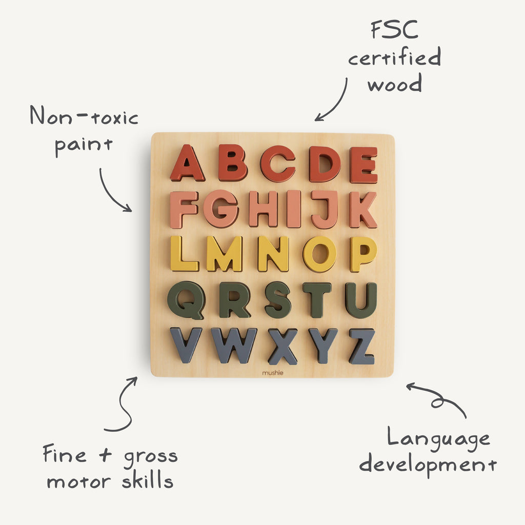 Wooden Alphabet Puzzle