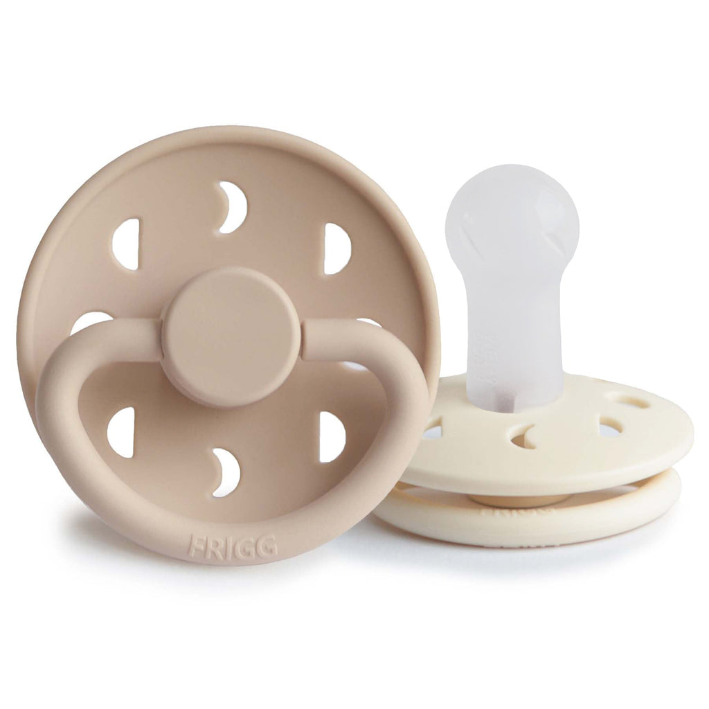 FRIGG Moon Silicone Pacifier 2-Pack