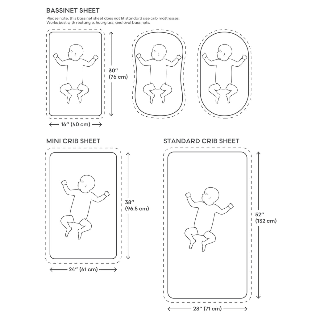 Extra Soft Bassinet Muslin Crib Sheet