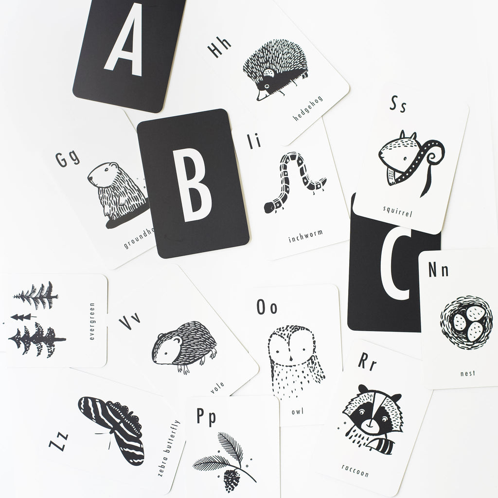 Woodland Alphabet Cards New